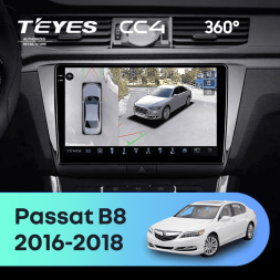 Штатная магнитола Teyes CC4 360 8/128 Volkswagen Passat B8 (2016-2018)