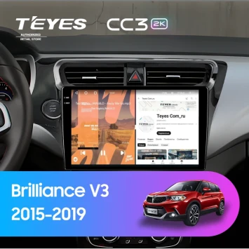 Штатная магнитола Teyes CC3 2K 4/32 Brilliance V3 (2015-2019)