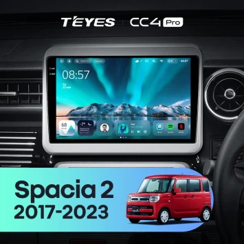 Штатная магнитола Teyes CC4 Pro 12/256 Suzuki Spacia 2 (2017-2023)