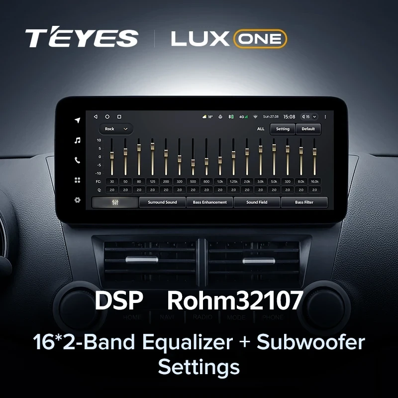 Штатная магнитола Teyes LUX ONE 360 6/128 Toyota Highlander 2 XU40 (2007-2013)