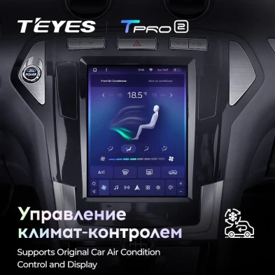 Штатная магнитола Tesla style Teyes TPRO 2 4/64 Ford Mondeo 4 (2006-2010)