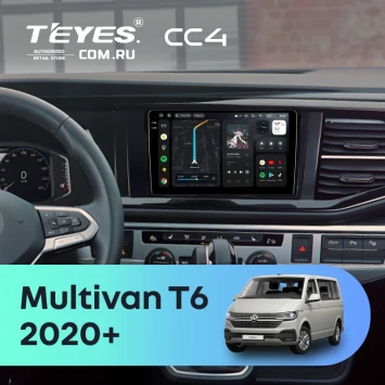 Штатная магнитола Teyes CC4 6/64 Volkswagen Multivan (T6) 2020+