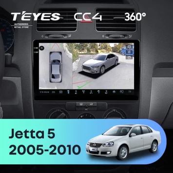 Штатная магнитола Teyes CC4 360 6/64 Volkswagen Jetta 5 (2005-2010) F3