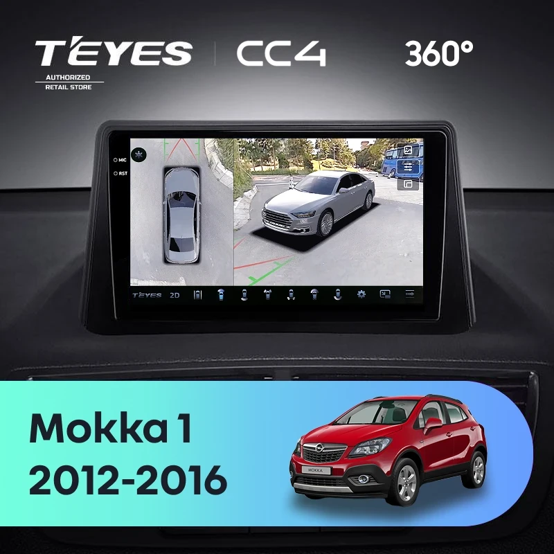 Штатная магнитола Teyes CC4 360 6/64 Opel Mokka 1 (2012-2016)