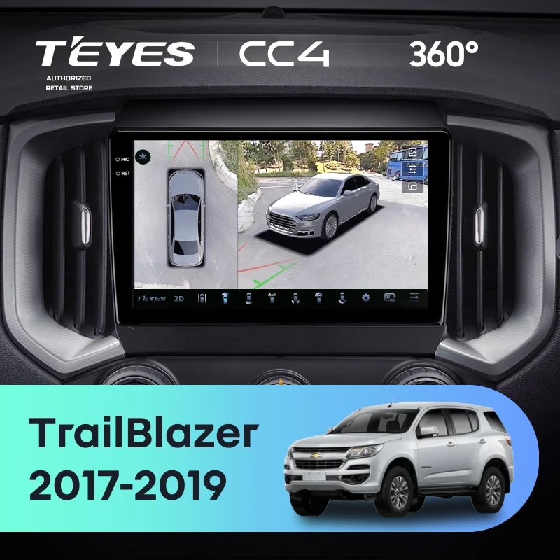 Штатная магнитола Teyes CC4 360 6/64 Chevrolet TrailBlazer (2017-2019)