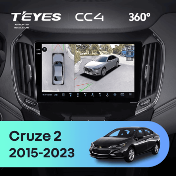 Штатная магнитола Teyes CC4 360 8/128 Chevrolet Cruze 2 (2015-2023)