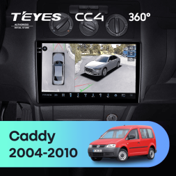Штатная магнитола Teyes CC4 360 8/128 Volkswagen Caddy 2K (2004-2010) (10 inch Universal)