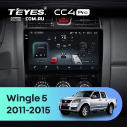 Штатная магнитола Teyes CC4 Pro 8/128 Great Wall Wingle 5 (2011-2015)