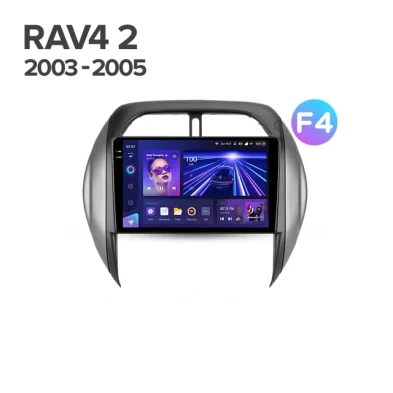Штатная магнитола Teyes CC3 2K 4/64 Toyota RAV4 2 CA20 CA20W XA20 (2003-2005) F4