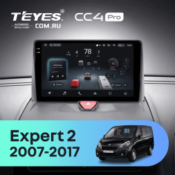 Штатная магнитола Teyes CC4 Pro 8/128 Peugeot Expert 2 G9 (2007-2017) (0din)