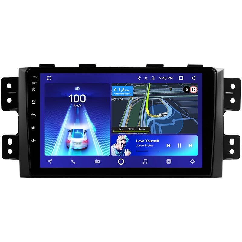 Переходная рамка Kia Mohave (2008-2016) / Borrego (2008-2011) (9")