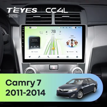 Штатная магнитола Teyes CC4L 6/64 с DTS Toyota Camry 7 XV 50 55 (2011-2014) (черная) F2