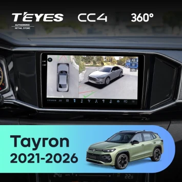 Штатная магнитола Teyes CC4 360 8/128 Volkswagen Tayron (2021-2026)