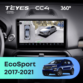 Штатная магнитола Teyes CC4 360 6/64 Ford EcoSport (2017-2021)