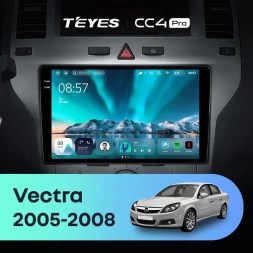 Штатная магнитола Teyes CC4 Pro 12/256 Opel Vectra (2005-2008) F2