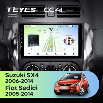 Штатная магнитола Teyes CC4L 6/64 с DTS Suzuki SX4 1 (2006-2014)