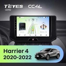 Штатная магнитола Teyes CC4L 6/64 с DTS Toyota Harrier 4 XU80 (2020-2022)